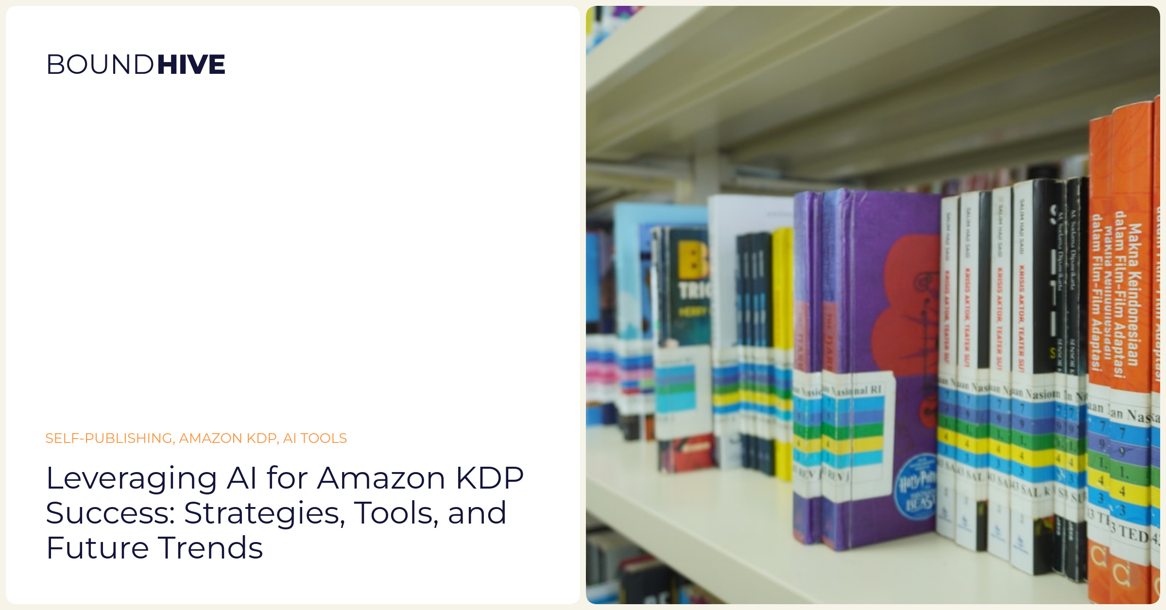 Leveraging AI for Amazon KDP Success: Strategies, Tools, and Future Trends