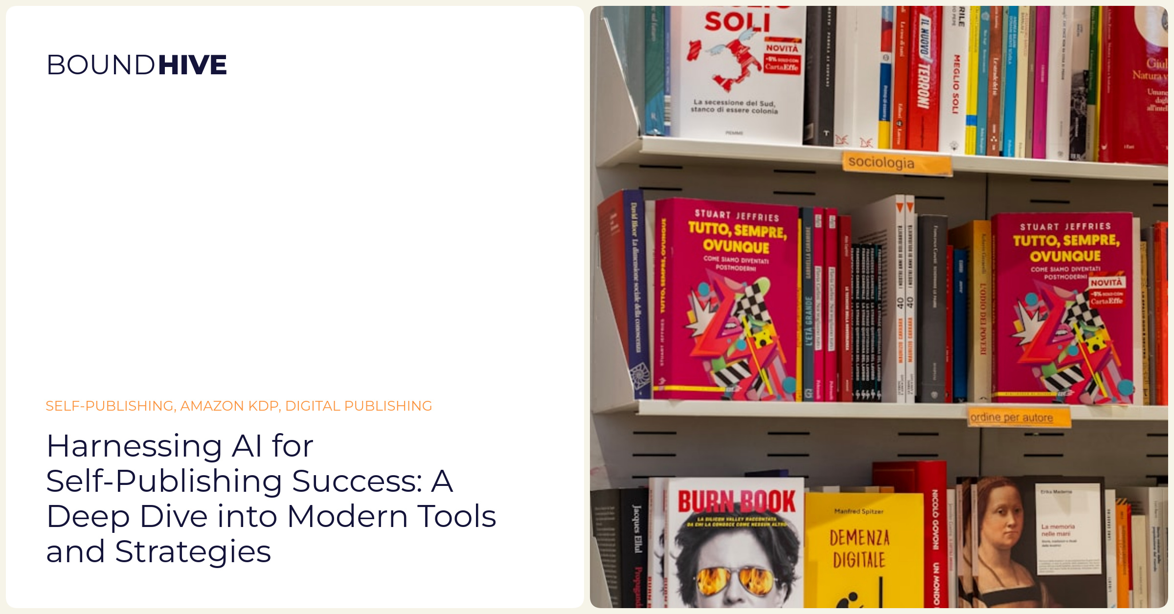 Harnessing AI for Self-Publishing Success: A Deep Dive into Modern Tools and Strategies || 'What’s happening at books publishing possibilities.'