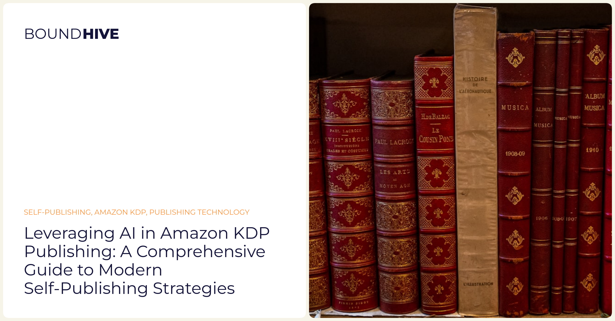 Leveraging AI in Amazon KDP Publishing: A Comprehensive Guide to Modern Self-Publishing Strategies