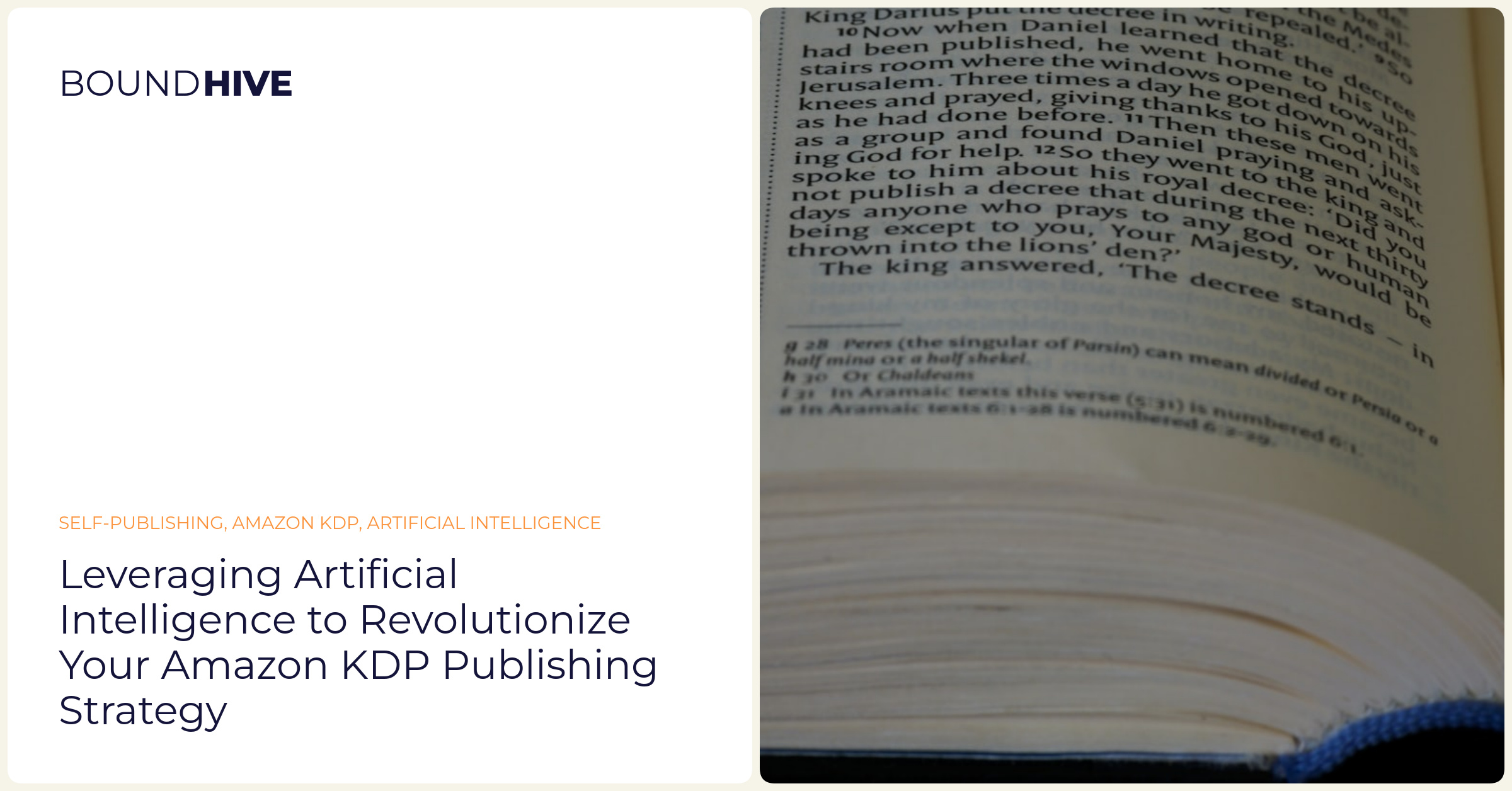 Leveraging Artificial Intelligence to Revolutionize Your Amazon KDP Publishing Strategy || 'What’s happening at books publishing possibilities.'