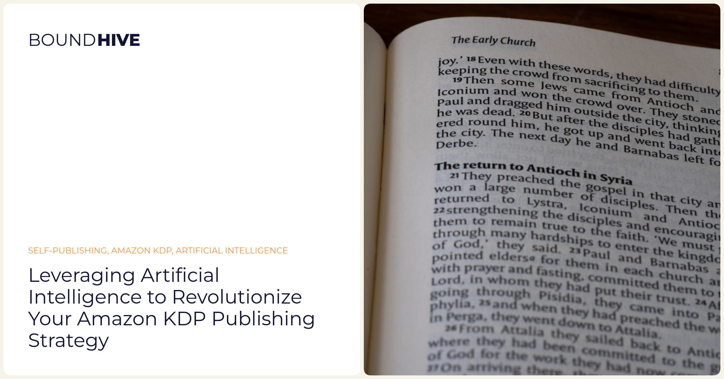 Leveraging Artificial Intelligence to Revolutionize Your Amazon KDP Publishing Strategy
