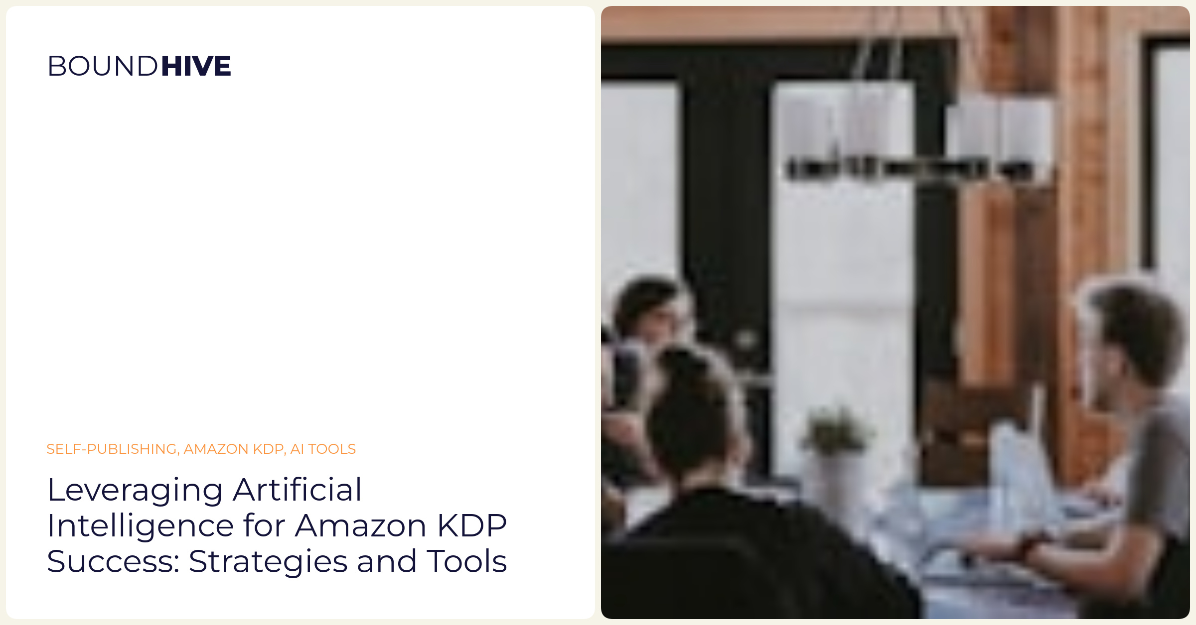 Leveraging Artificial Intelligence for Amazon KDP Success: Strategies and Tools