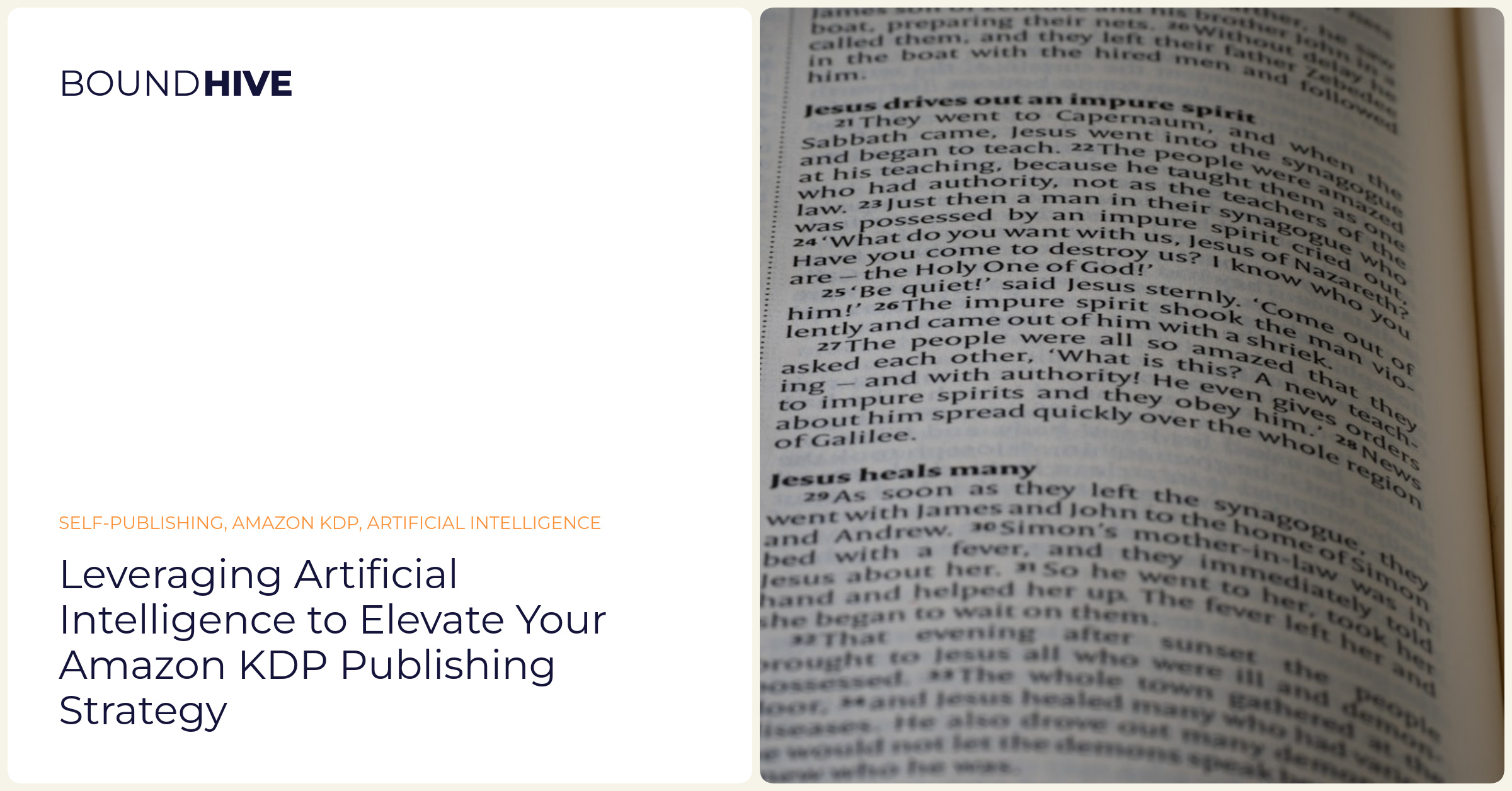 Leveraging Artificial Intelligence to Elevate Your Amazon KDP Publishing Strategy