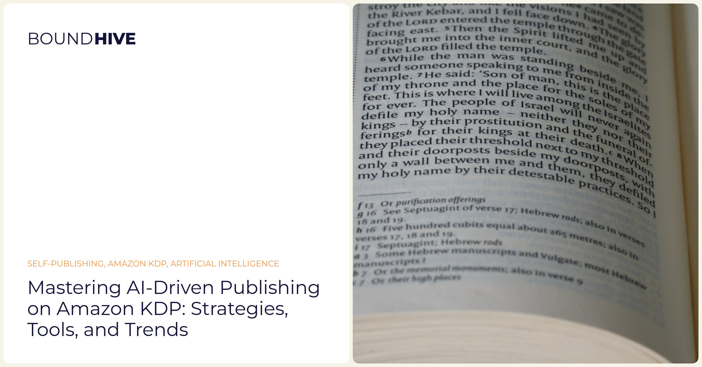 Mastering AI-Driven Publishing on Amazon KDP: Strategies, Tools, and Trends