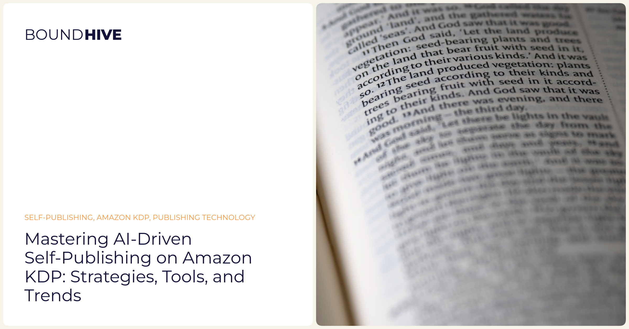 Mastering AI-Driven Self-Publishing on Amazon KDP: Strategies, Tools, and Trends