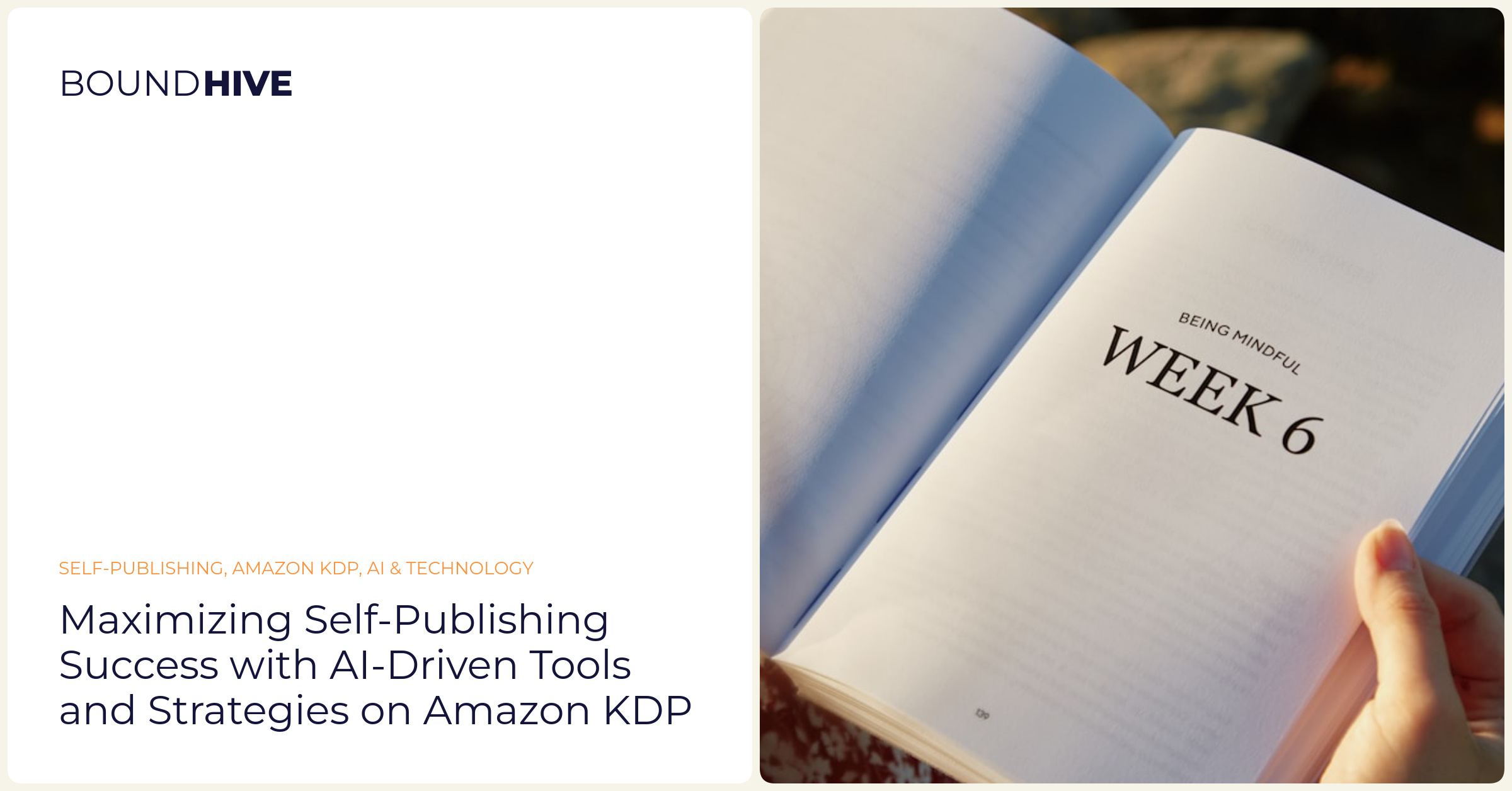 Maximizing Self-Publishing Success with AI-Driven Tools and Strategies on Amazon KDP