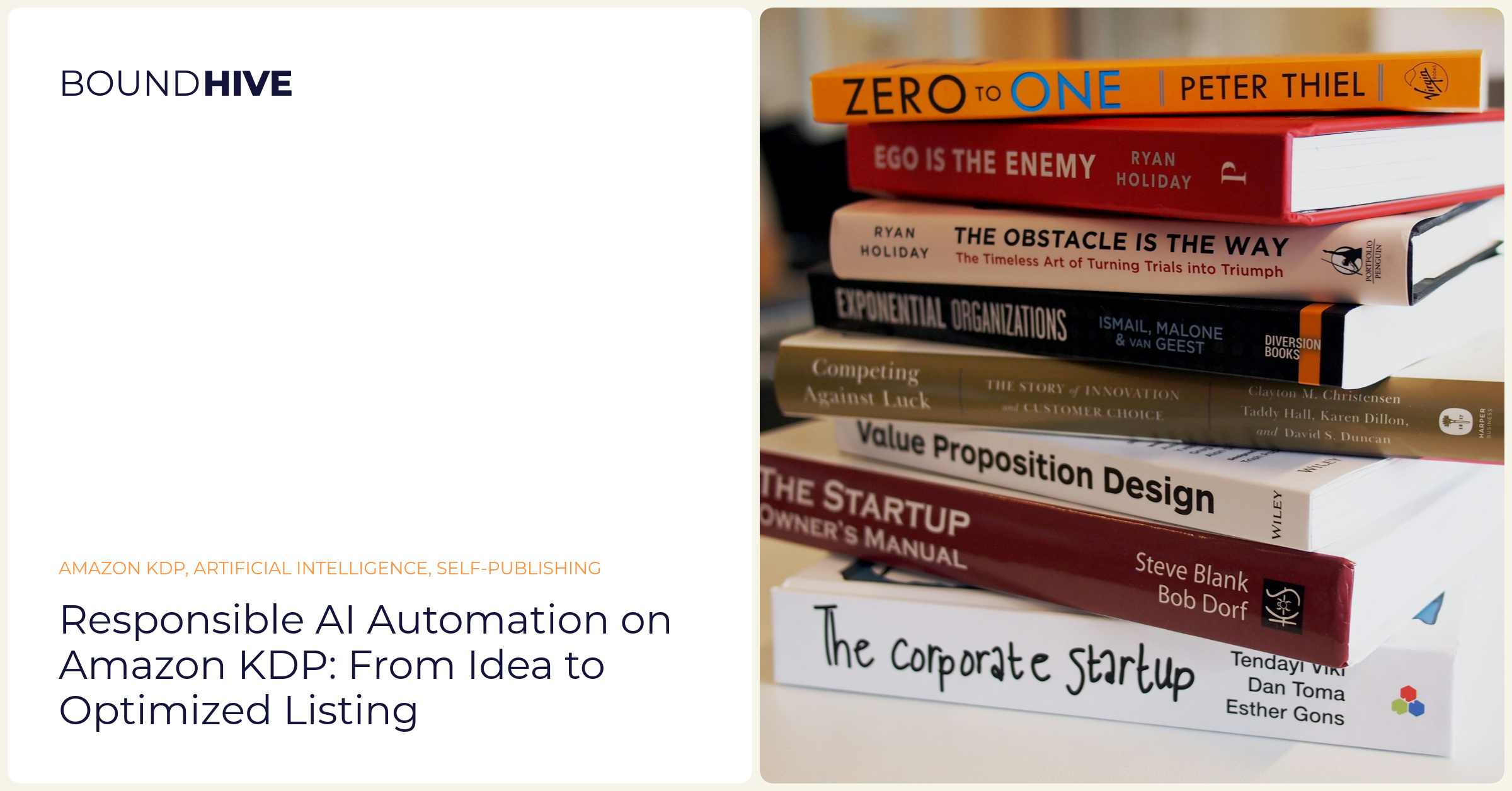 Responsible AI Automation on Amazon KDP: From Idea to Optimized Listing || 'What’s happening at books publishing possibilities.'