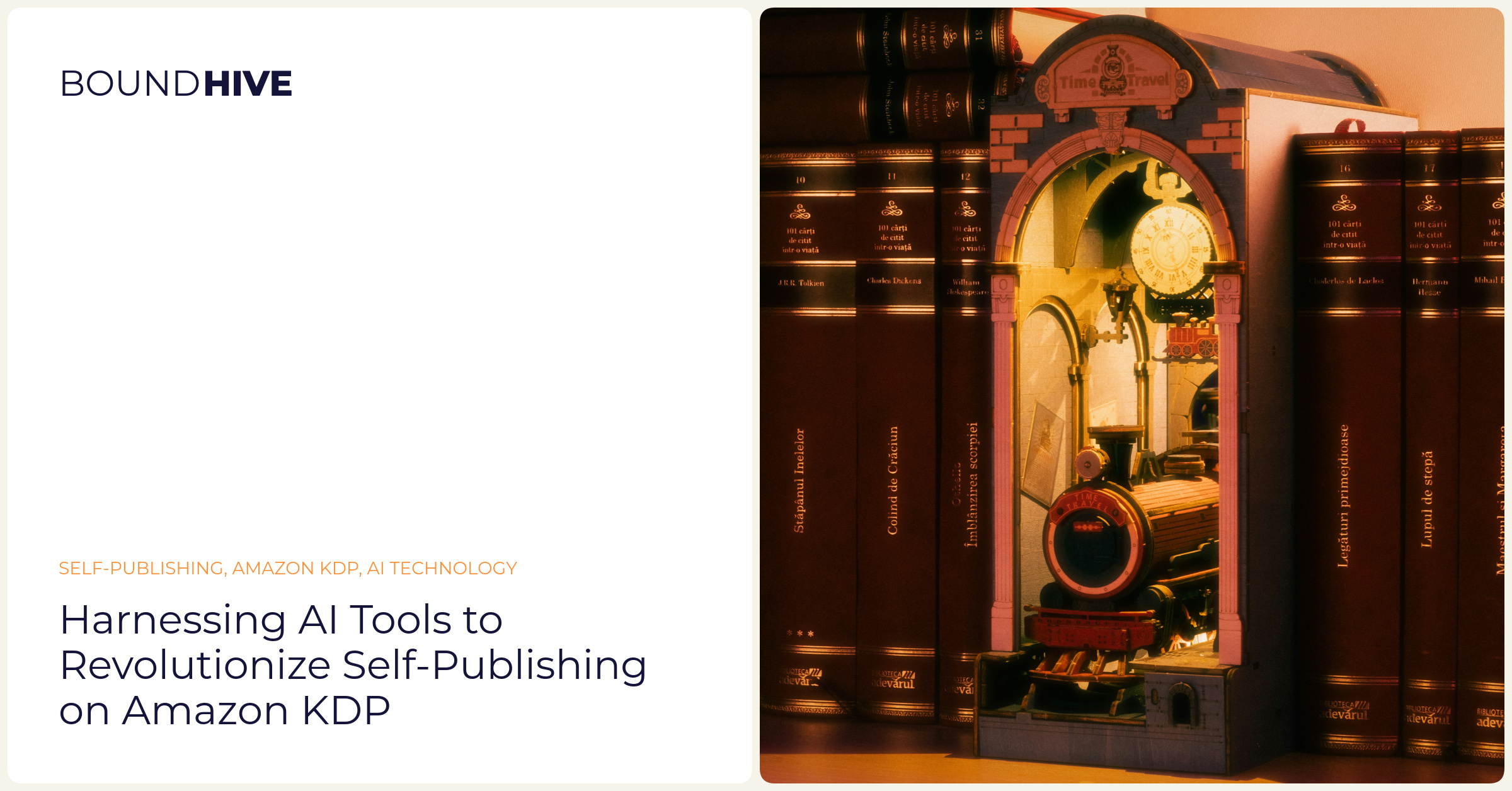 Harnessing AI Tools to Revolutionize Self-Publishing on Amazon KDP