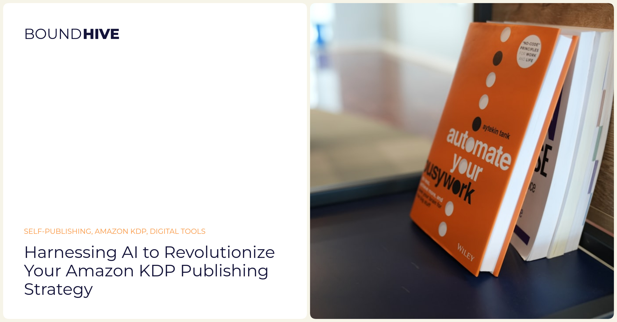 Harnessing AI to Revolutionize Your Amazon KDP Publishing Strategy