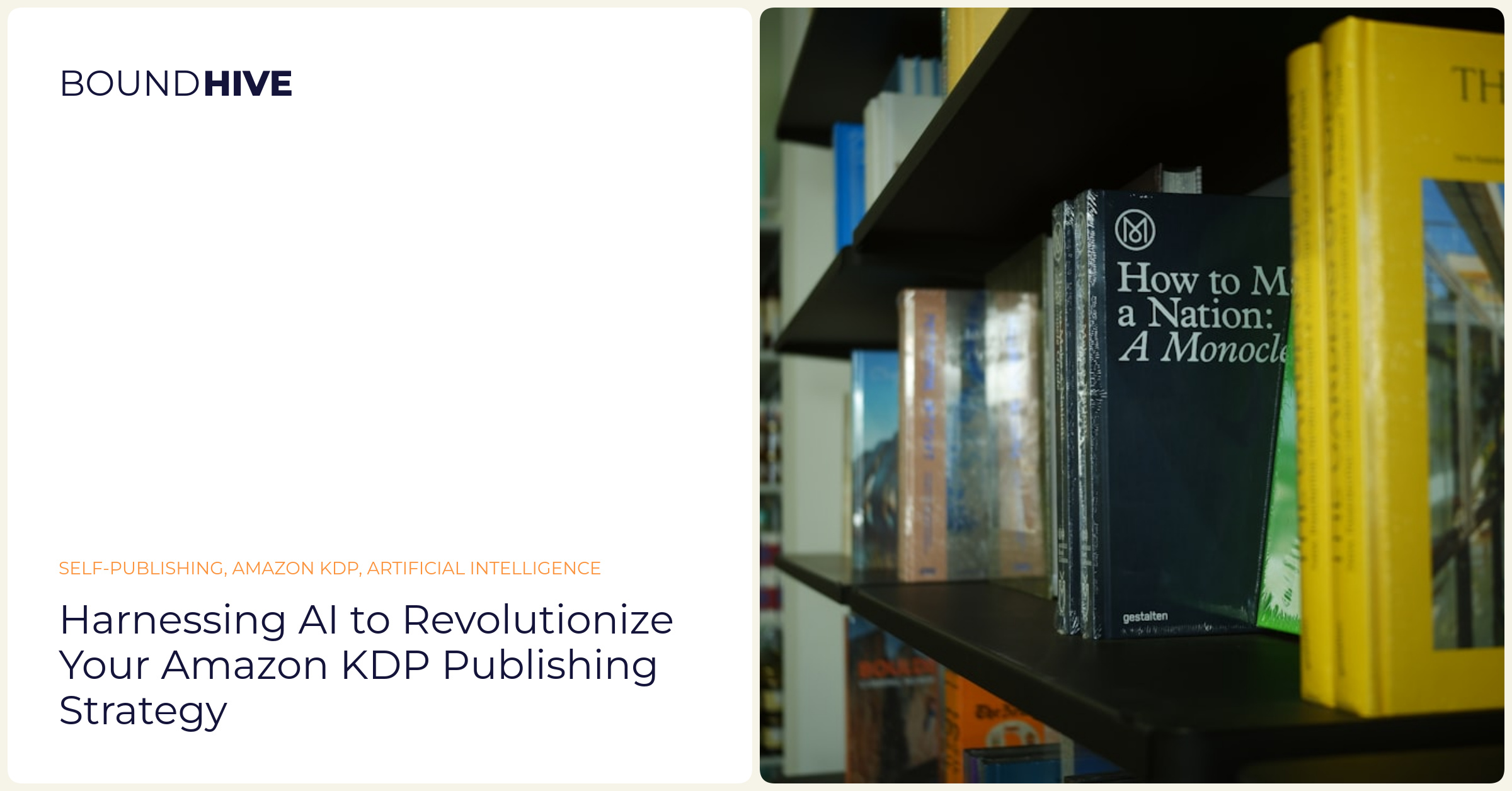 Harnessing AI to Revolutionize Your Amazon KDP Publishing Strategy