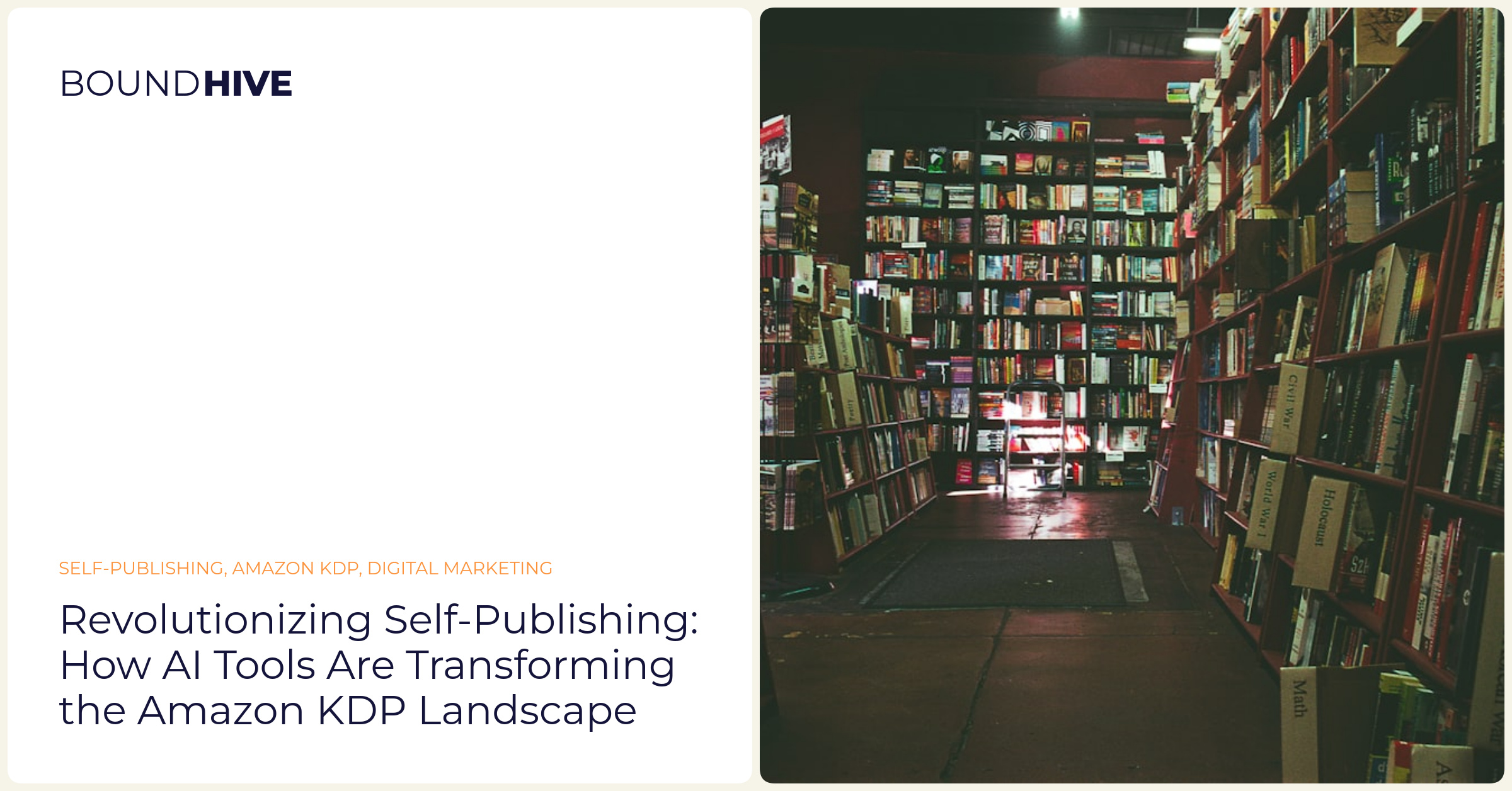 Revolutionizing Self-Publishing: How AI Tools Are Transforming the Amazon KDP Landscape