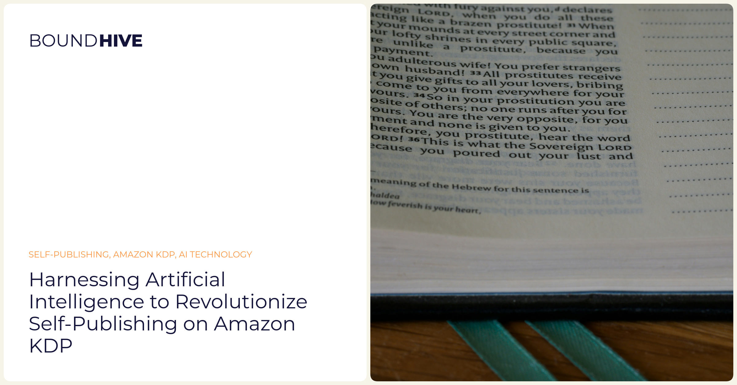Harnessing Artificial Intelligence to Revolutionize Self-Publishing on Amazon KDP || 'What’s happening at books publishing possibilities.'