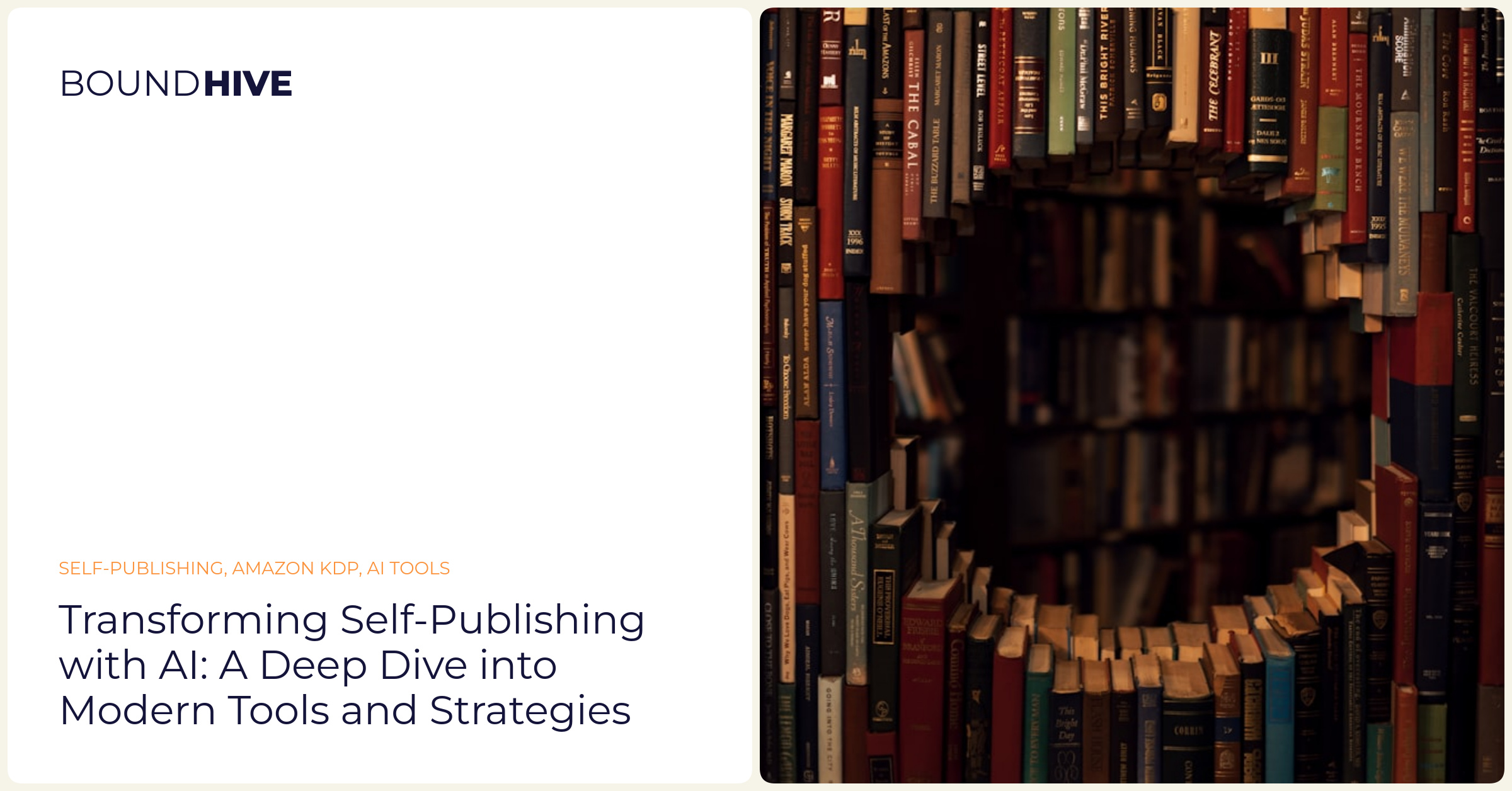 Transforming Self-Publishing with AI: A Deep Dive into Modern Tools and Strategies || 'What’s happening at books publishing possibilities.'